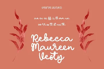 Roscheefs Script Font