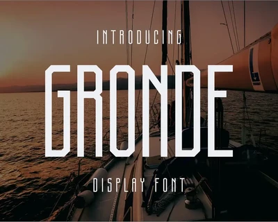 Gronde Font