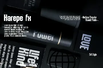 Karepe FX font