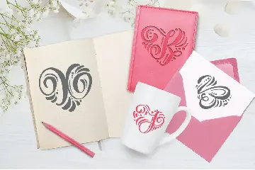 Monogram Valentine Font