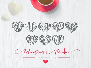 Monogram Valentine Font