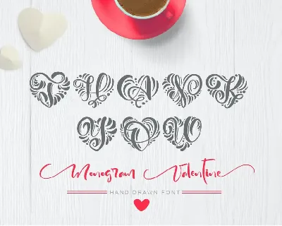 Monogram Valentine Font