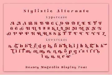 Beauty Magnolia font