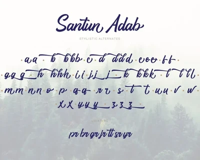 Santun Adab font
