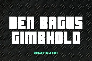 DenBagusGimbhold-Bold font