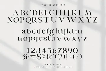 Sweet Revenge | 8 Family Font