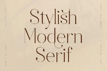 Bastiken Stylish Modern Serif Font