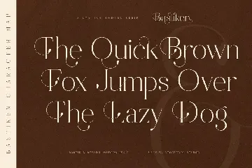 Bastiken Stylish Modern Serif Font