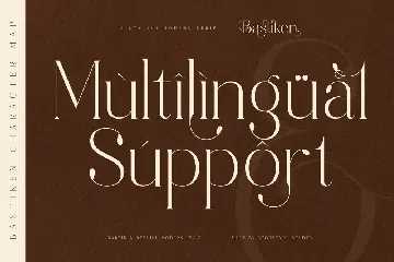 Bastiken Stylish Modern Serif Font