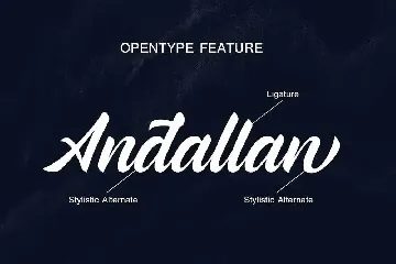 Andallan Script Font