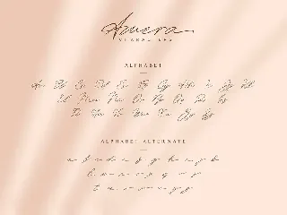 Amera - Signature Script Font