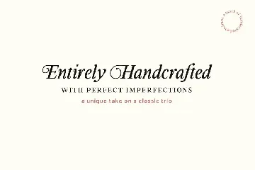 Volume â€“ Handcrafted Trio Font Family