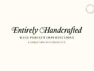 Volume â€“ Handcrafted Trio Font Family