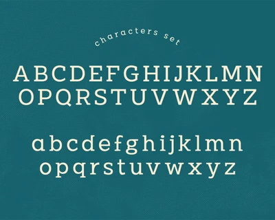 Marauder - Vintage Slab Serif Typeface font