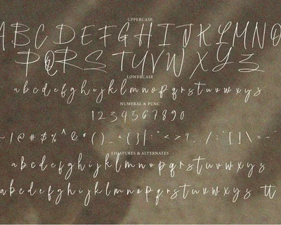 Hindya Signature font