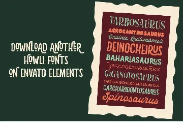 Howli Script font