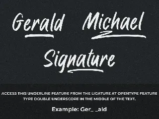 Raymond Signature Font
