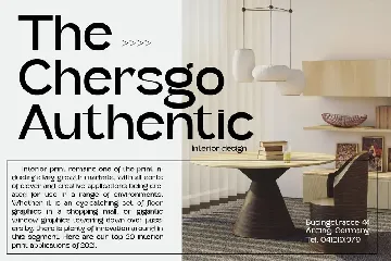 Geffroge Authentic - Modern Classic Sans Typeface font