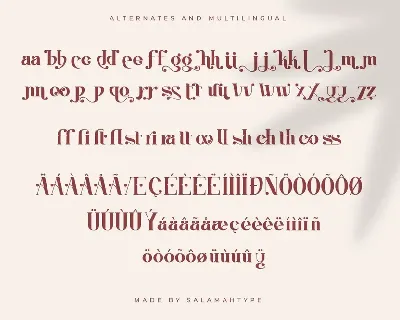 Meriyan - Elegant Font