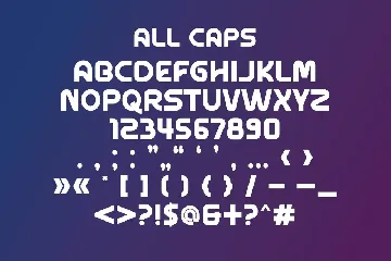 Zerafoc - Futuristic font