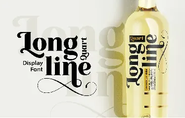 Longline Quart | Typhographic Display Font