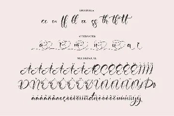 Delina Script Font