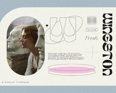 Glister | Stylish Display font