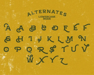 Aqunite Vintage Typeface font