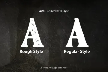 Alerion - Vintage Serif Font