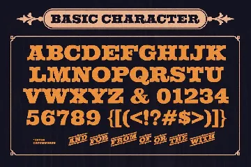 Riders of the Wild West font