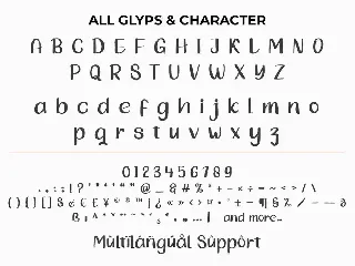 Right font