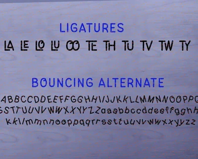 Mono Tamene font