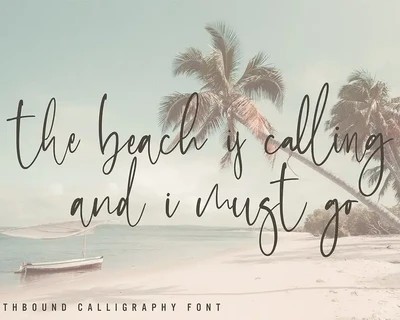 Southbound - Calligraphy Signature Font