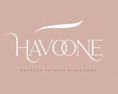 Brethen - Stylish Serif Font