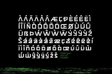 Teroxia Pro - Modern Robotic Font