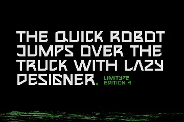 Teroxia Pro - Modern Robotic Font