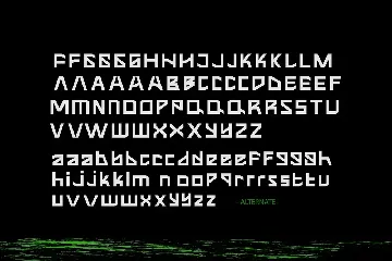 Teroxia Pro - Modern Robotic Font