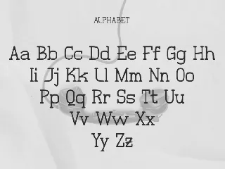 Notenic - Typewriter Typeface font