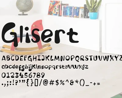 Glisert - Funny Font