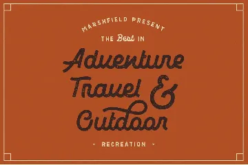 Marshfield Typeface font