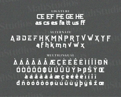 Nestraf font