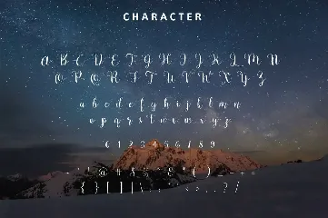 Pradyse Script font
