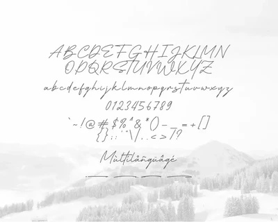 Winter Wind font