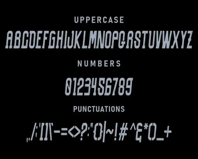 Rabonnus strong font