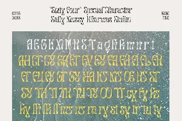 Salty Mussy - Modern Display font