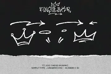 Kingslayer font