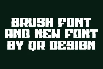 Golder Crazeng Brush font