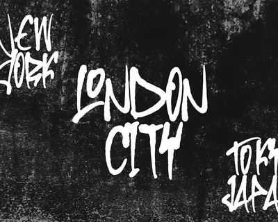 Mistook - Street Art Graffiti Font