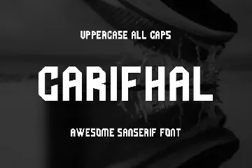 Carifhal - Modern Font