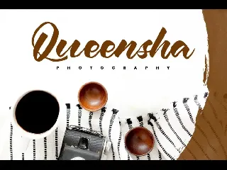 Queensha - Handmade Script Font